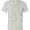 White Marble Unisex Poly-Cotton Short-Sleeve T-Shirt Thumbnail