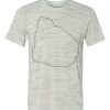 White Marble Unisex Poly-Cotton Short-Sleeve T-Shirt Thumbnail