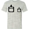 White Marble Unisex Poly-Cotton Short-Sleeve T-Shirt Thumbnail