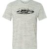 White Marble Unisex Poly-Cotton Short-Sleeve T-Shirt Thumbnail