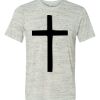 White Marble Unisex Poly-Cotton Short-Sleeve T-Shirt Thumbnail