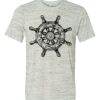 White Marble Unisex Poly-Cotton Short-Sleeve T-Shirt Thumbnail