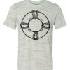 White Marble Unisex Poly-Cotton Short-Sleeve T-Shirt Thumbnail