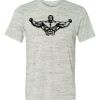 White Marble Unisex Poly-Cotton Short-Sleeve T-Shirt Thumbnail