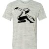 White Marble Unisex Poly-Cotton Short-Sleeve T-Shirt Thumbnail