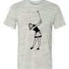 White Marble Unisex Poly-Cotton Short-Sleeve T-Shirt Thumbnail