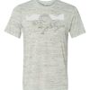 White Marble Unisex Poly-Cotton Short-Sleeve T-Shirt Thumbnail