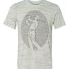 White Marble Unisex Poly-Cotton Short-Sleeve T-Shirt Thumbnail