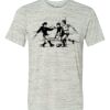 White Marble Unisex Poly-Cotton Short-Sleeve T-Shirt Thumbnail