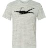 White Marble Unisex Poly-Cotton Short-Sleeve T-Shirt Thumbnail