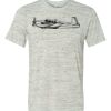 White Marble Unisex Poly-Cotton Short-Sleeve T-Shirt Thumbnail