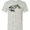 White Marble Unisex Poly-Cotton Short-Sleeve T-Shirt Thumbnail