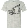 White Marble Unisex Poly-Cotton Short-Sleeve T-Shirt Thumbnail