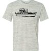 White Marble Unisex Poly-Cotton Short-Sleeve T-Shirt Thumbnail