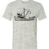 White Marble Unisex Poly-Cotton Short-Sleeve T-Shirt Thumbnail