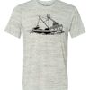 White Marble Unisex Poly-Cotton Short-Sleeve T-Shirt Thumbnail