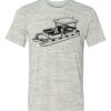White Marble Unisex Poly-Cotton Short-Sleeve T-Shirt Thumbnail