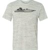 White Marble Unisex Poly-Cotton Short-Sleeve T-Shirt Thumbnail