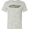 White Marble Unisex Poly-Cotton Short-Sleeve T-Shirt Thumbnail