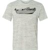 White Marble Unisex Poly-Cotton Short-Sleeve T-Shirt Thumbnail