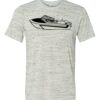 White Marble Unisex Poly-Cotton Short-Sleeve T-Shirt Thumbnail