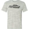 White Marble Unisex Poly-Cotton Short-Sleeve T-Shirt Thumbnail