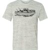 White Marble Unisex Poly-Cotton Short-Sleeve T-Shirt Thumbnail