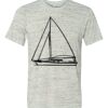 White Marble Unisex Poly-Cotton Short-Sleeve T-Shirt Thumbnail