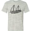White Marble Unisex Poly-Cotton Short-Sleeve T-Shirt Thumbnail