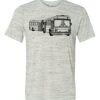 White Marble Unisex Poly-Cotton Short-Sleeve T-Shirt Thumbnail