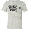 White Marble Unisex Poly-Cotton Short-Sleeve T-Shirt Thumbnail