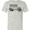 White Marble Unisex Poly-Cotton Short-Sleeve T-Shirt Thumbnail