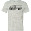 White Marble Unisex Poly-Cotton Short-Sleeve T-Shirt Thumbnail