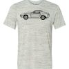 White Marble Unisex Poly-Cotton Short-Sleeve T-Shirt Thumbnail