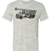 White Marble Unisex Poly-Cotton Short-Sleeve T-Shirt Thumbnail