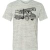 White Marble Unisex Poly-Cotton Short-Sleeve T-Shirt Thumbnail