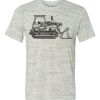 White Marble Unisex Poly-Cotton Short-Sleeve T-Shirt Thumbnail