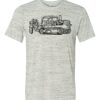 White Marble Unisex Poly-Cotton Short-Sleeve T-Shirt Thumbnail