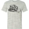 White Marble Unisex Poly-Cotton Short-Sleeve T-Shirt Thumbnail
