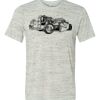 White Marble Unisex Poly-Cotton Short-Sleeve T-Shirt Thumbnail