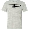 White Marble Unisex Poly-Cotton Short-Sleeve T-Shirt Thumbnail
