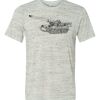 White Marble Unisex Poly-Cotton Short-Sleeve T-Shirt Thumbnail