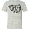 White Marble Unisex Poly-Cotton Short-Sleeve T-Shirt Thumbnail