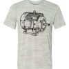 White Marble Unisex Poly-Cotton Short-Sleeve T-Shirt Thumbnail