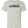 White Marble Unisex Poly-Cotton Short-Sleeve T-Shirt Thumbnail