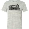 White Marble Unisex Poly-Cotton Short-Sleeve T-Shirt Thumbnail