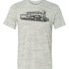 White Marble Unisex Poly-Cotton Short-Sleeve T-Shirt Thumbnail