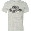 White Marble Unisex Poly-Cotton Short-Sleeve T-Shirt Thumbnail