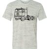 White Marble Unisex Poly-Cotton Short-Sleeve T-Shirt Thumbnail