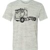 White Marble Unisex Poly-Cotton Short-Sleeve T-Shirt Thumbnail